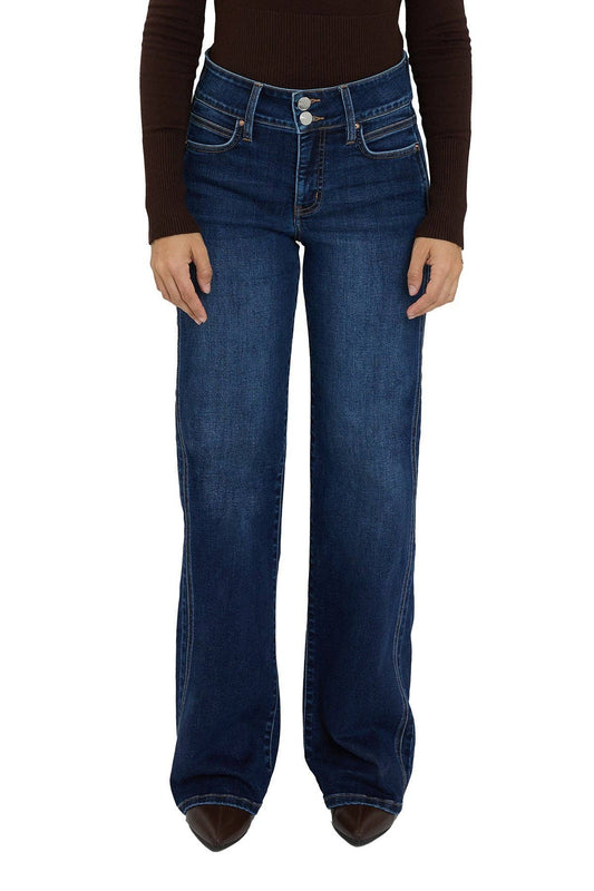 RFM Hailey High Rise Wide Leg Slimmer Jeans