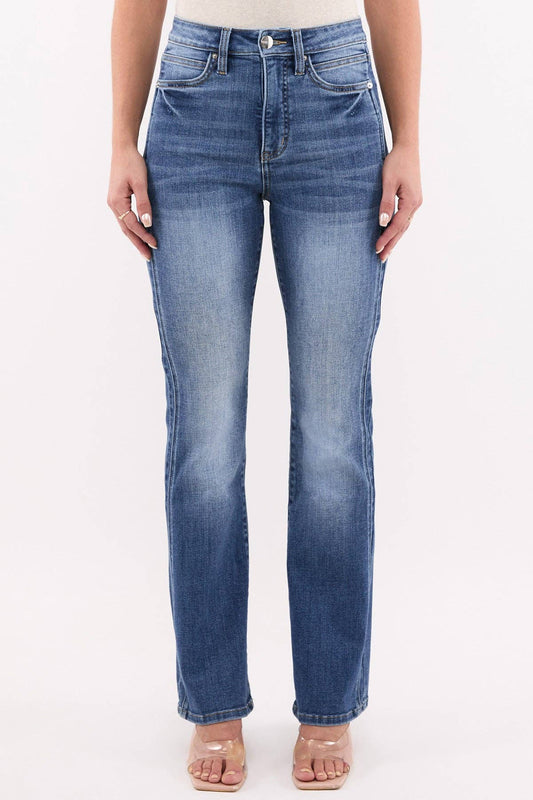 Mia High Rise Slimmers Bootcut Jean Reg/Curvy