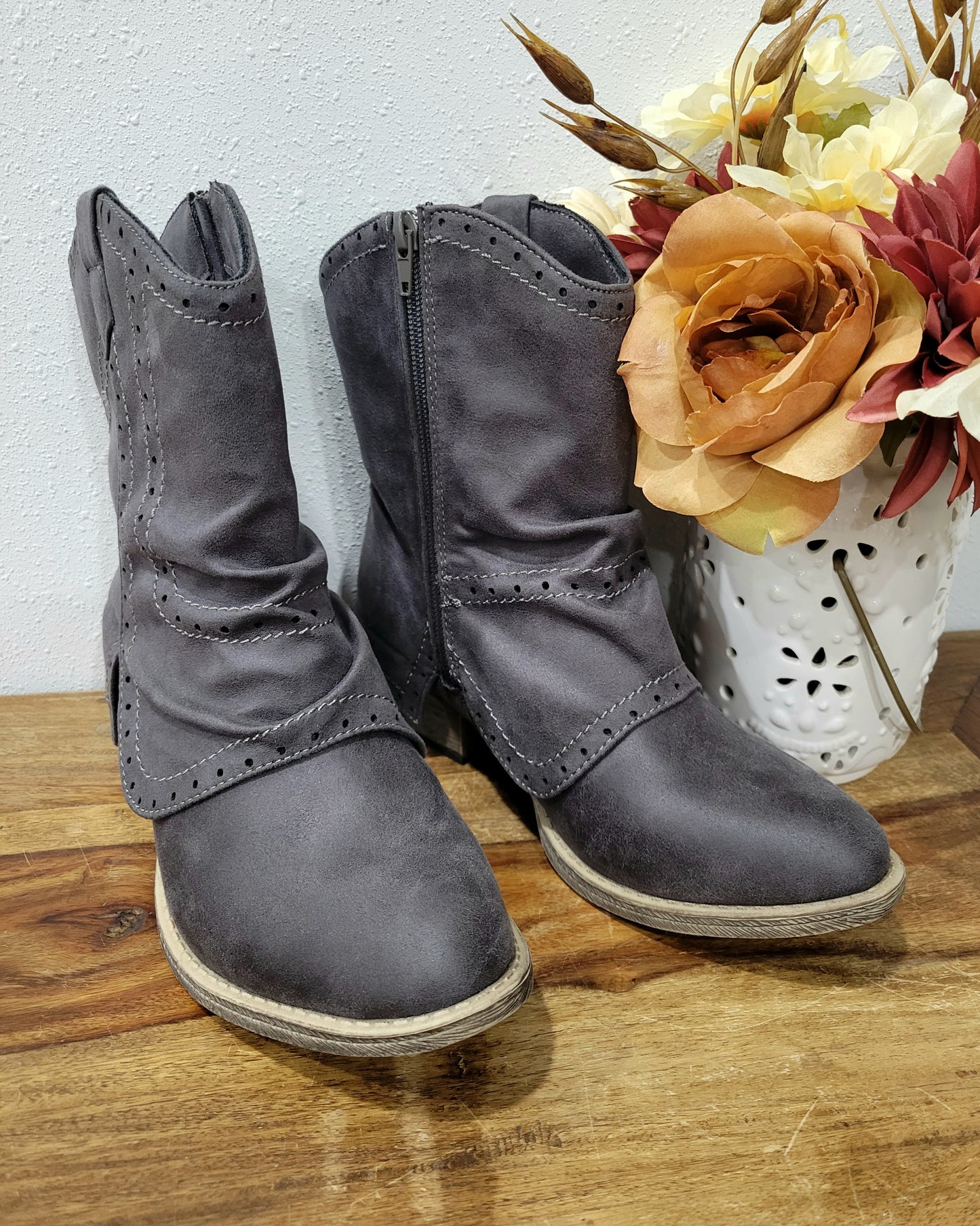 Very G Grey B Don Booties