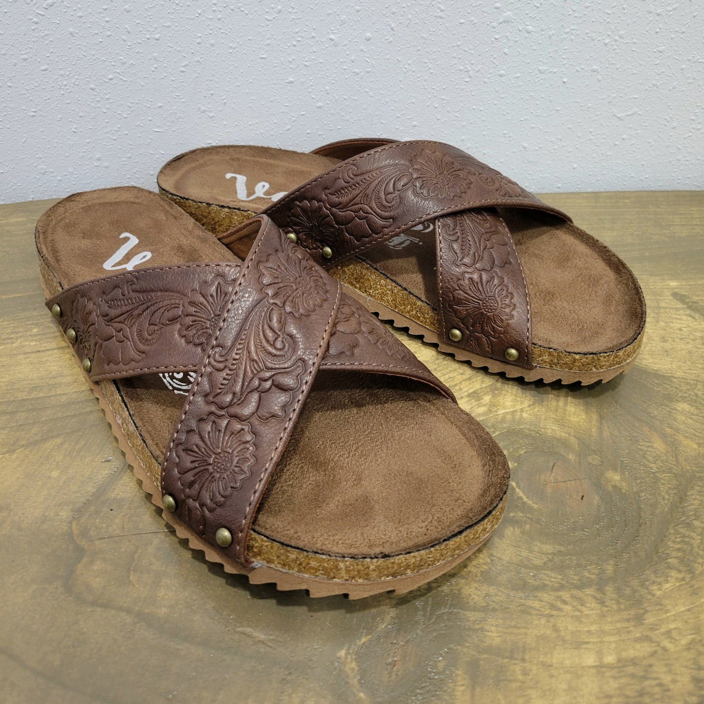 Very G Brown Jaycee 2 Sandals
