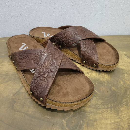 Very G Brown Jaycee 2 Sandals