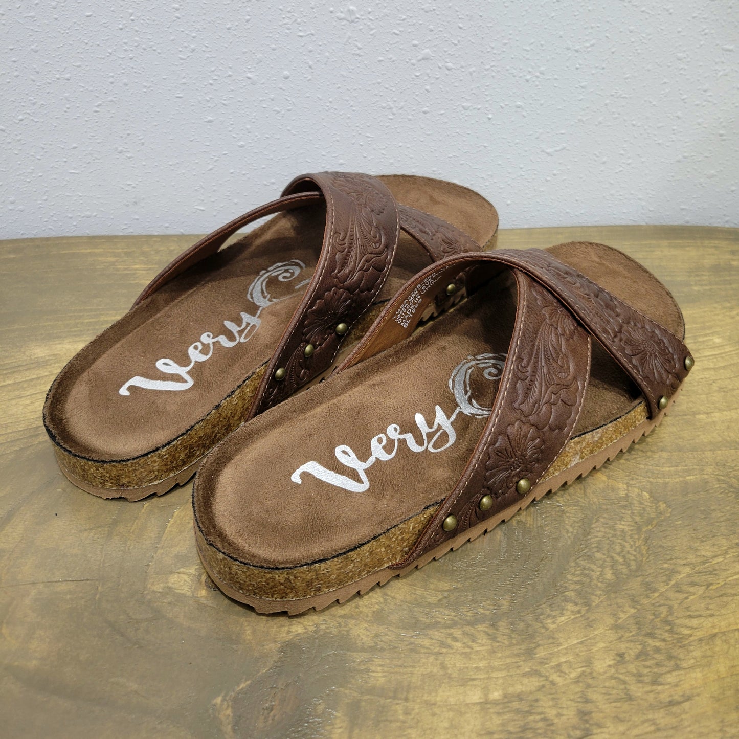 Very G Brown Jaycee 2 Sandals