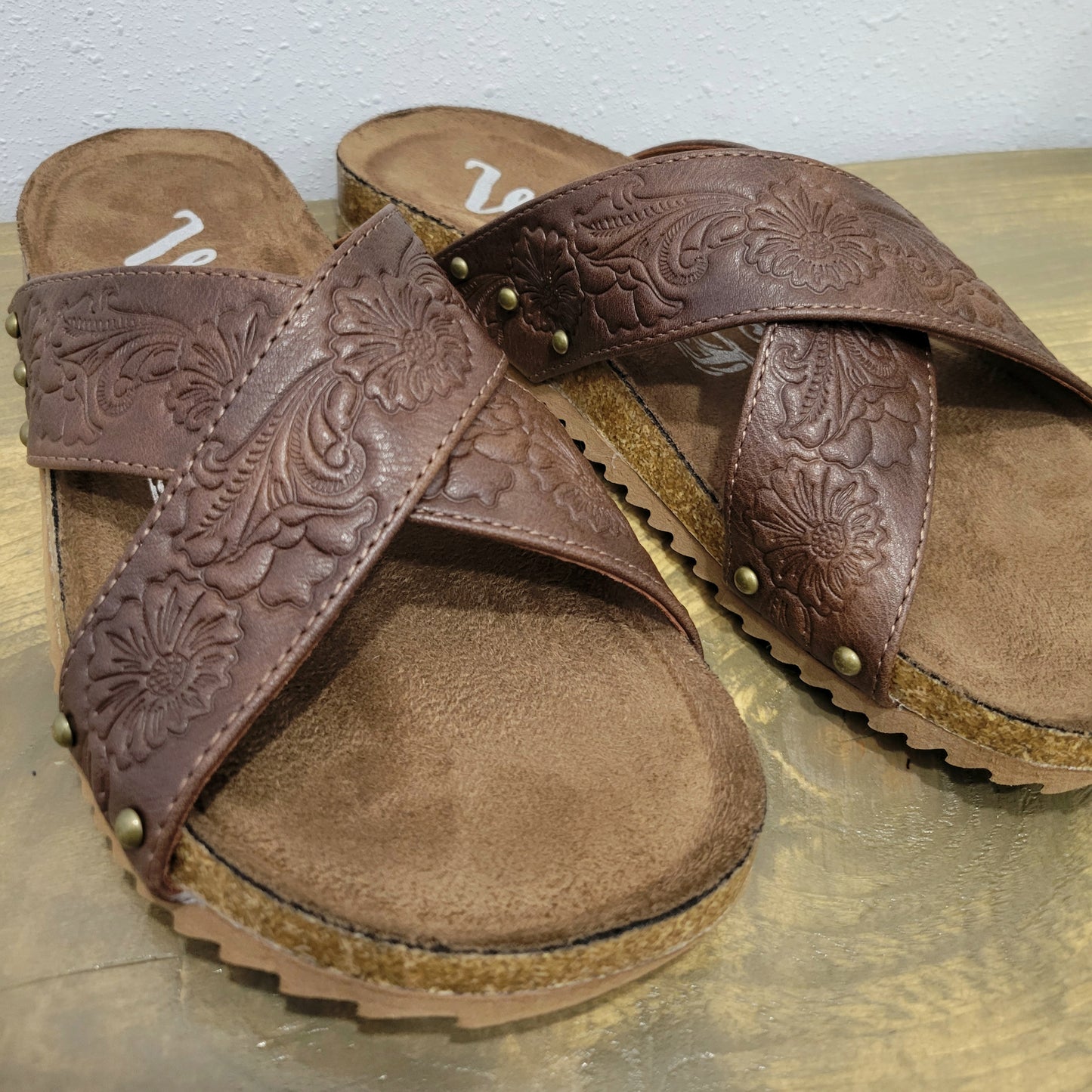 Very G Brown Jaycee 2 Sandals
