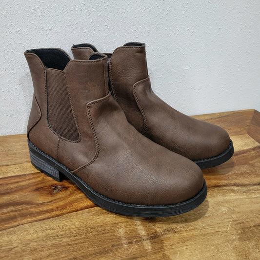 Forever Brown Mega Booties