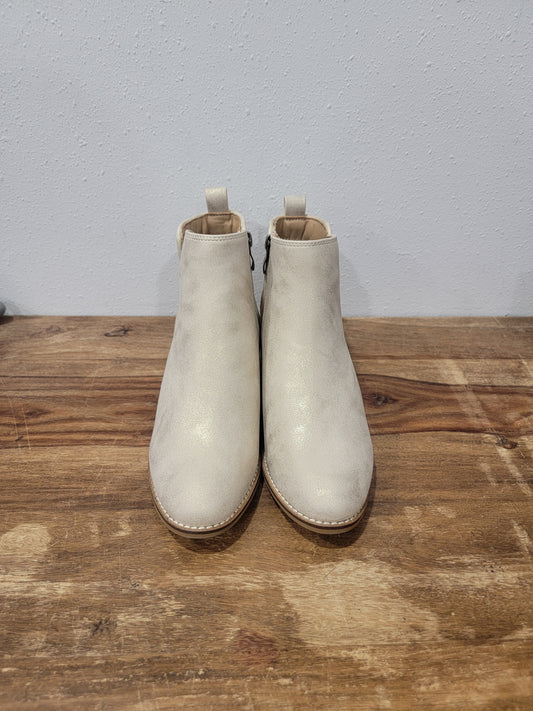 Corkys Metallic Ankle Boot / Half N Half Gold Metallic