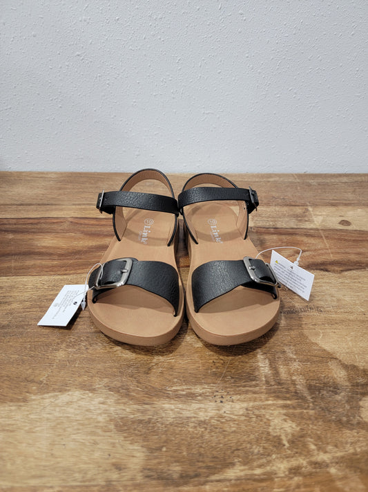 Link Black Buckle Sandal / Reform-9K Black
