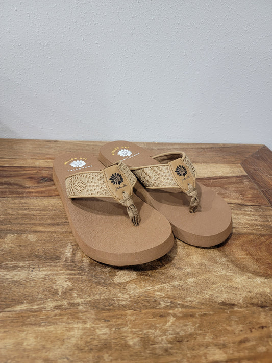 YellowBox Fabric Sandal - Nelin Tan
