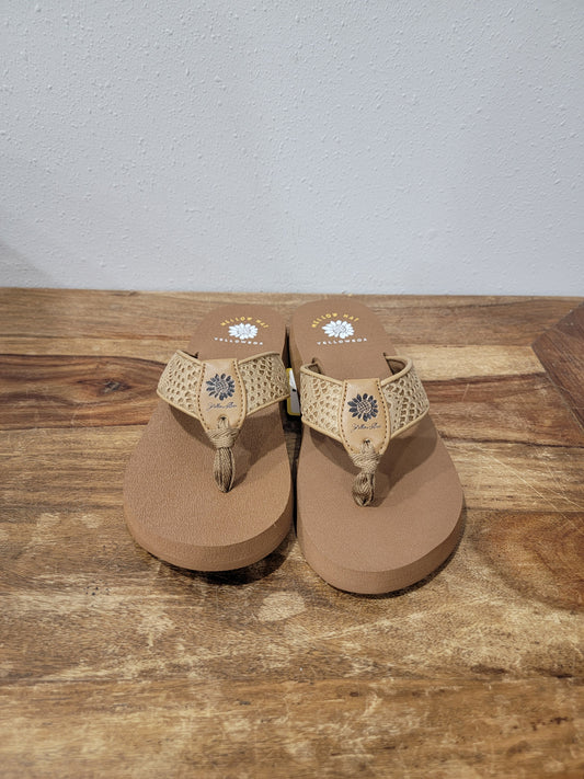 YellowBox Fabric Sandal - Nelin Tan