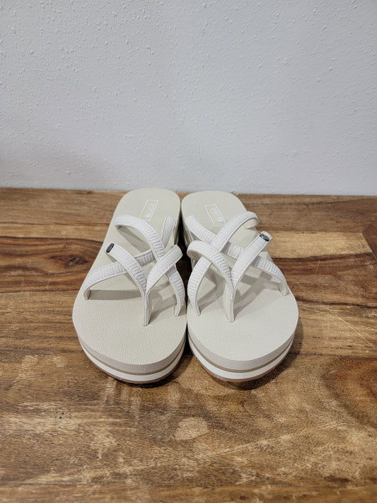 YellowBox Strappy Sandal in Misaki Bone