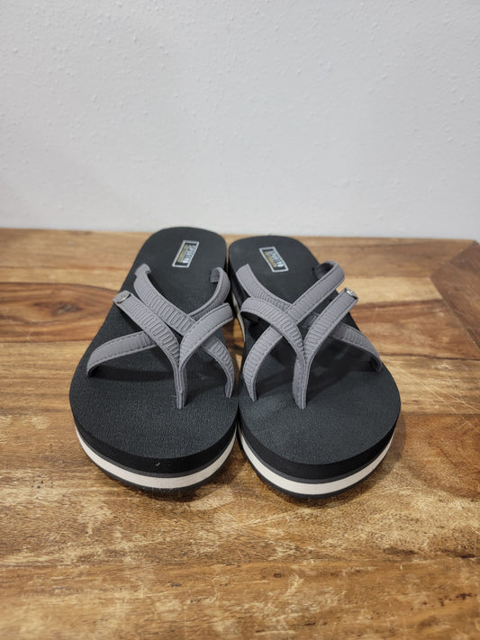 YellowBox Strappy Sandal in Misaki Gray