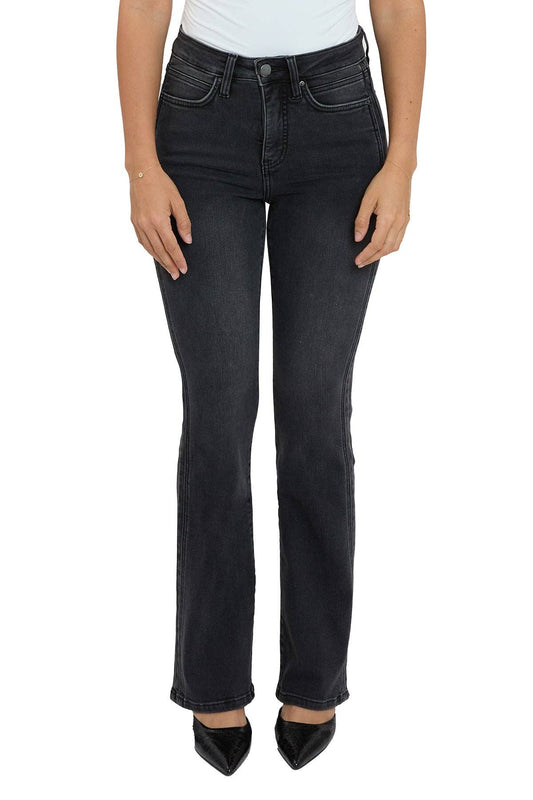 Plus Mia High Rise Dk Wash Slimmers Bootcut Jean