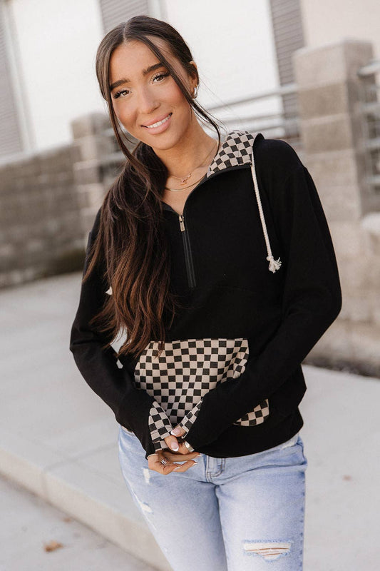 Ampersand Ave Half Zip Sweatshirt - New Horizons