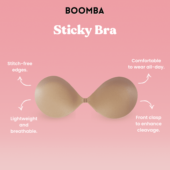 Boomba Sticky Bra- Sand