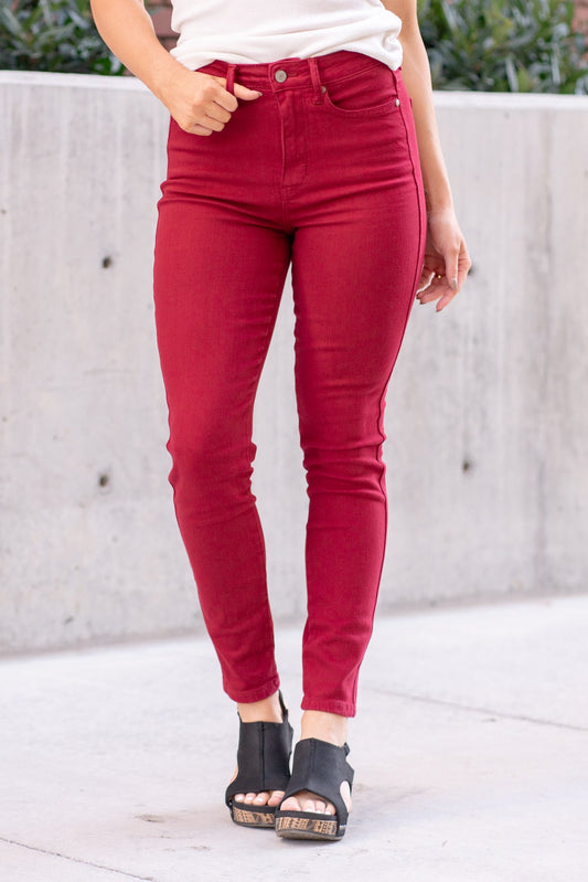 Judy Blue Scarlet Tummy Control Skinny Jeans
