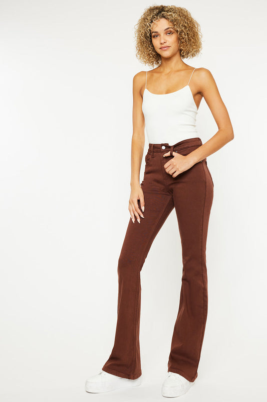 KanCan Betsy Chestnut Bootcut Jeans