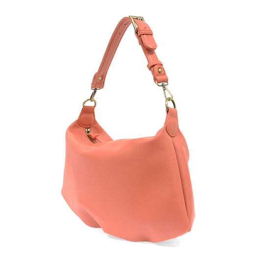 Joy Susan Coral Suzy Convertible Hobo Purse