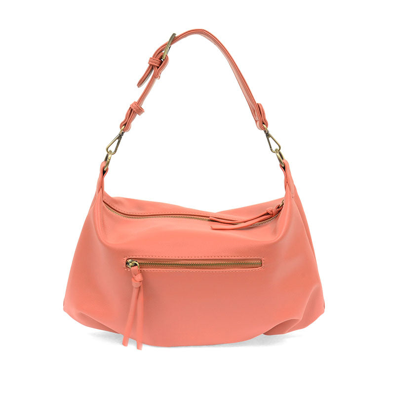 Joy Susan Coral Suzy Convertible Hobo Purse