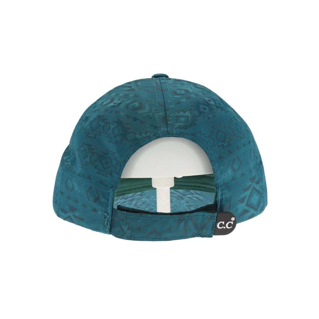 Black Aztec Print C.C Ballcap