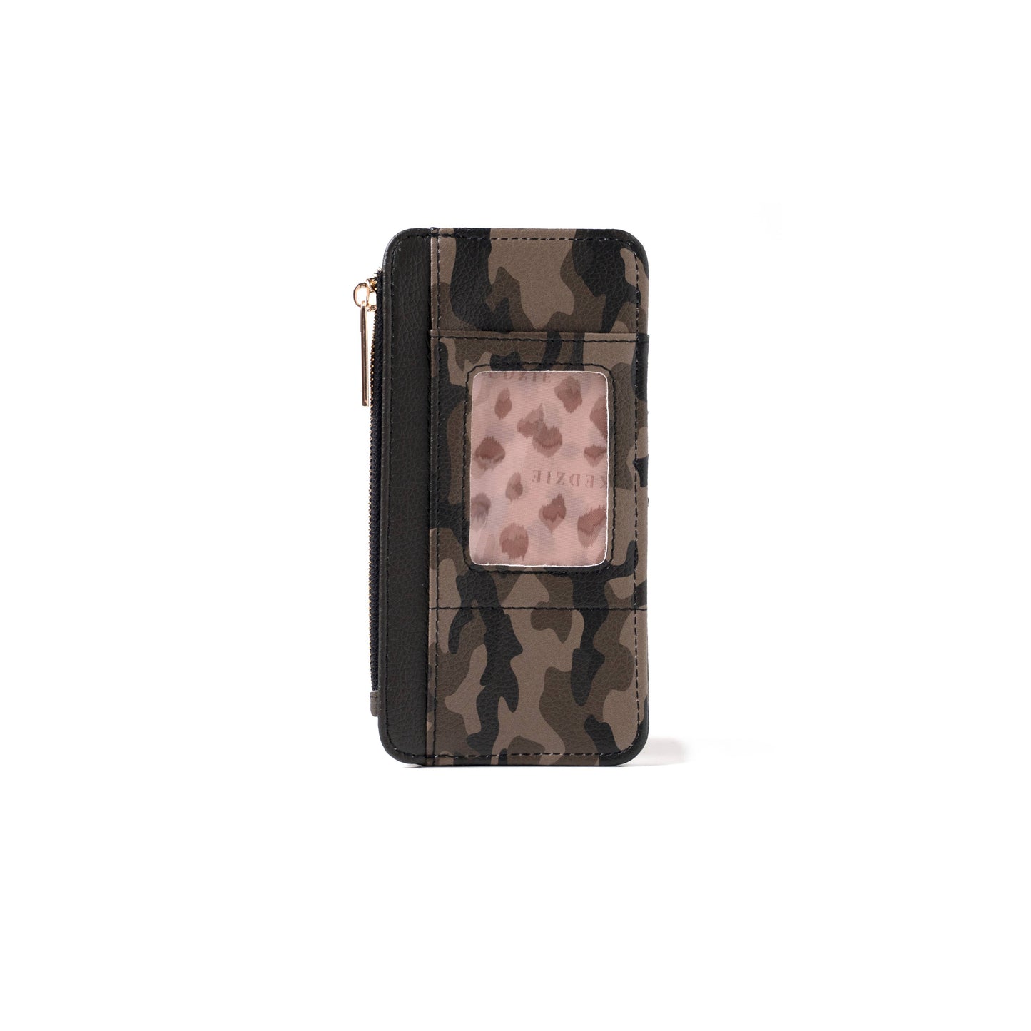 Kedzie Essentials Only Zippered CC Wallet - Camoflage