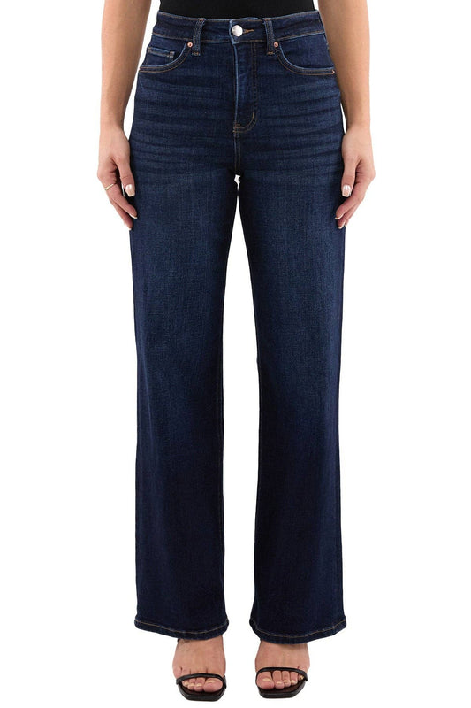 RFM Hailey High Rise Slim Wide Leg Jeans