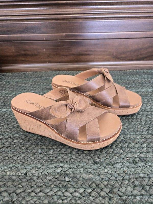 Corky Strappy Bowtie Sandal in Bowdacious