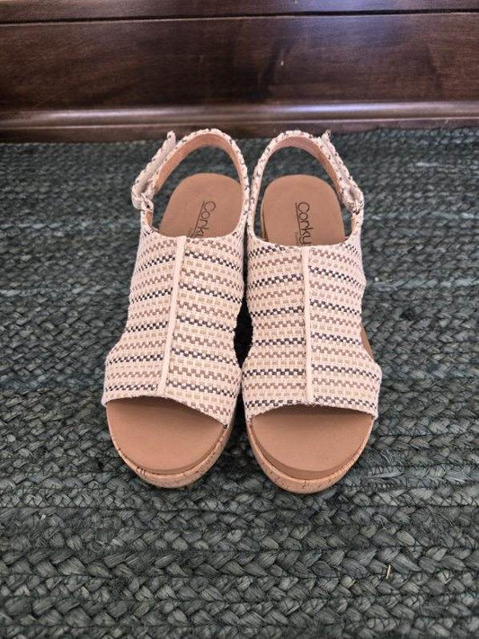 Corkys Cut Out Wedge/ Miss Carley