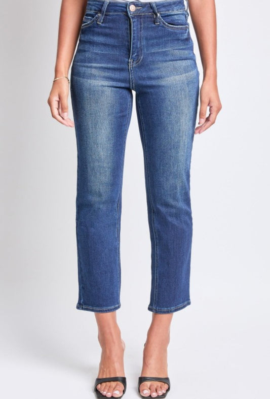 YMI Dark Wash Straight Leg Jean