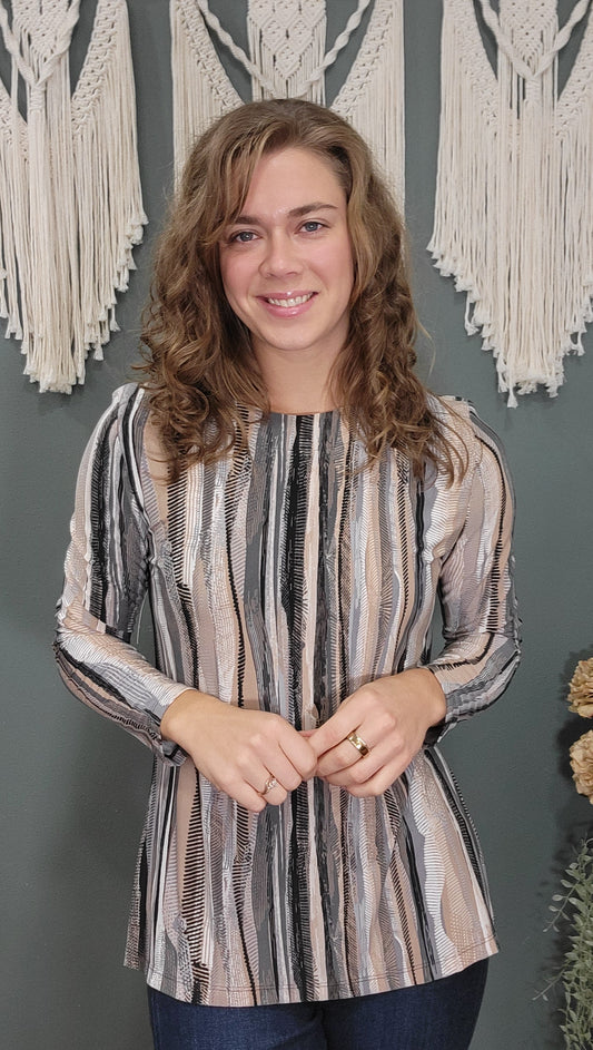 Southern Lady Sweet cream+black top