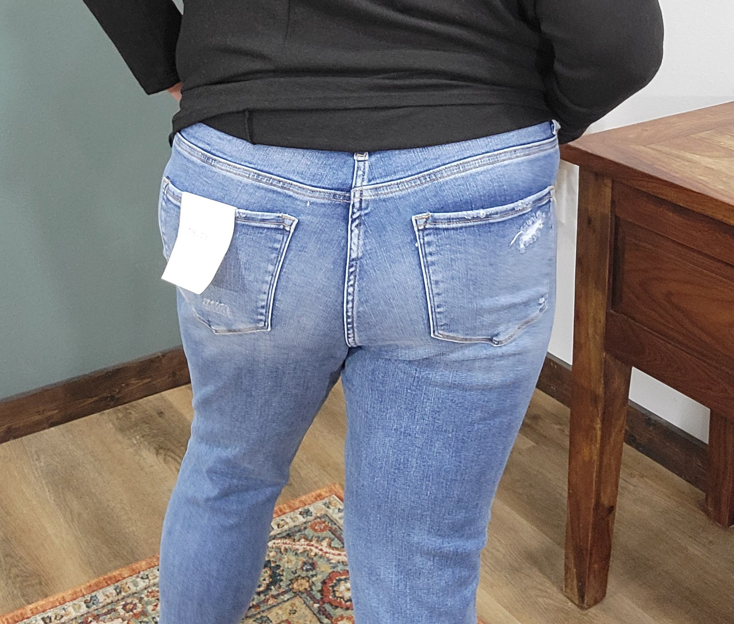 Curvy Lovervet by Vervet High Rise Skinny Jeans