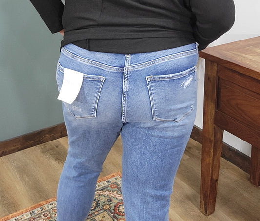 Curvy Lovervet by Vervet High Rise Skinny Jeans