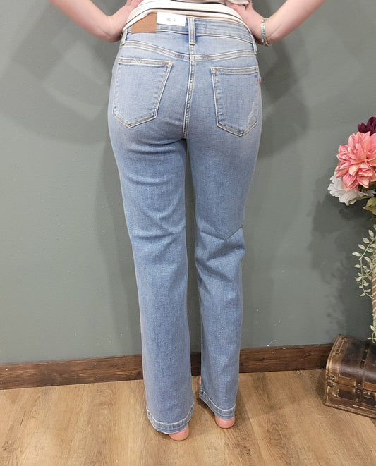 Judy Blue High Waist Straight Fit Jean