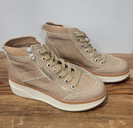 Blowfish Malibu High Top Sneaker / Camden Khaki Canvas