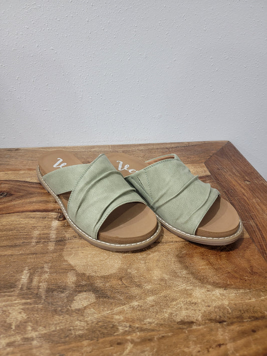 Very G Open Toe Sandal Jolene 2 - Sage