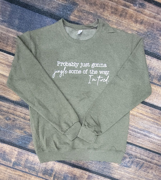 Jingle Some of The Way Crewneck