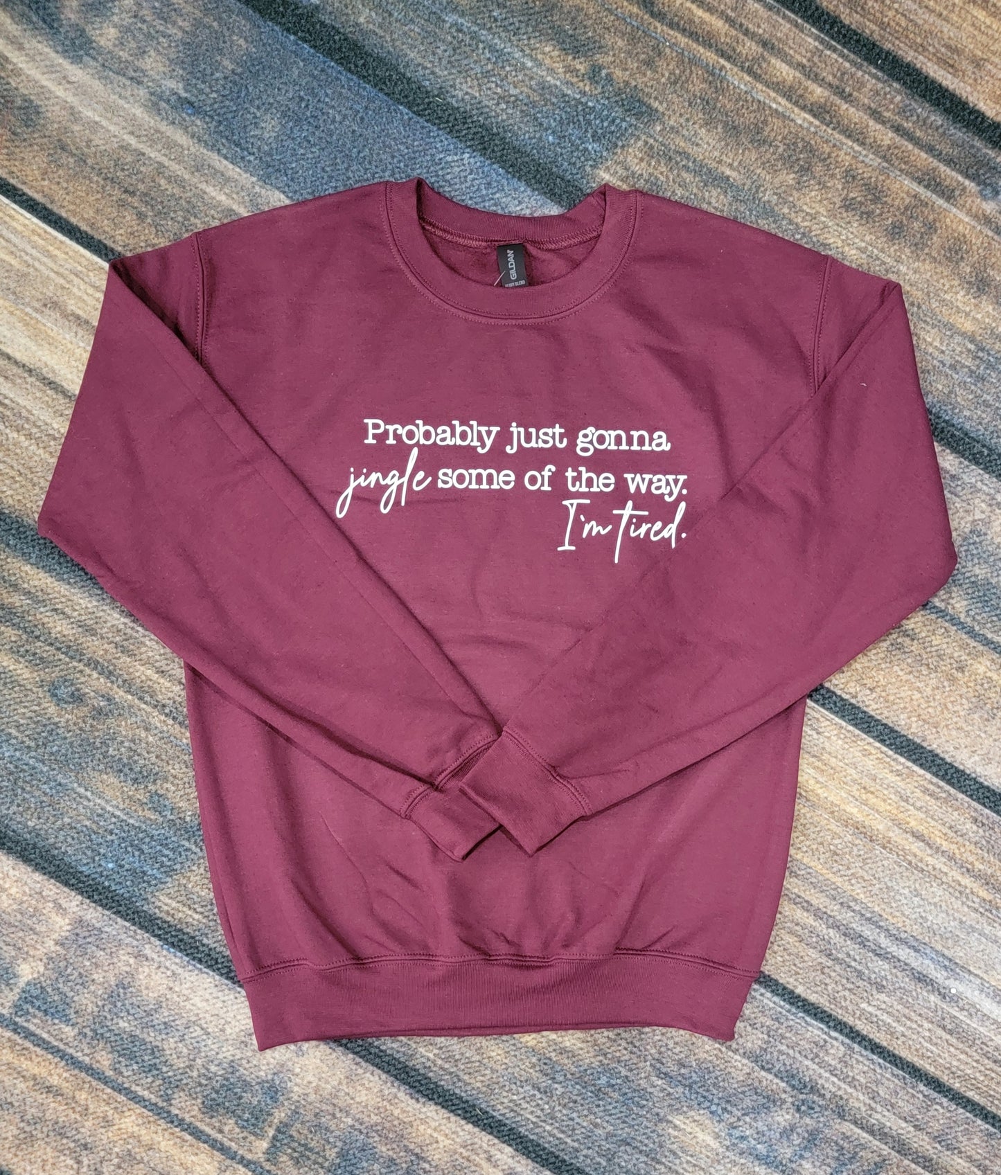 Jingle Some of The Way Crewneck