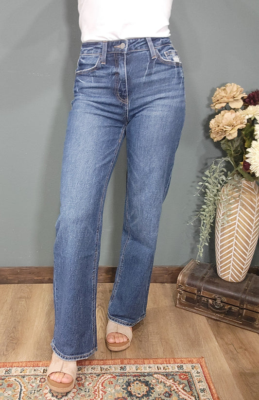 Vervet High Rise 90's Wide Leg Jean
