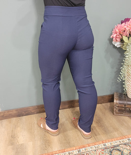 N Touch Orion Navy Dress Pants