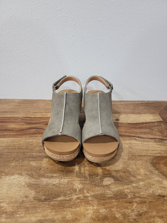 Very G Isabella Wedge/ Grey