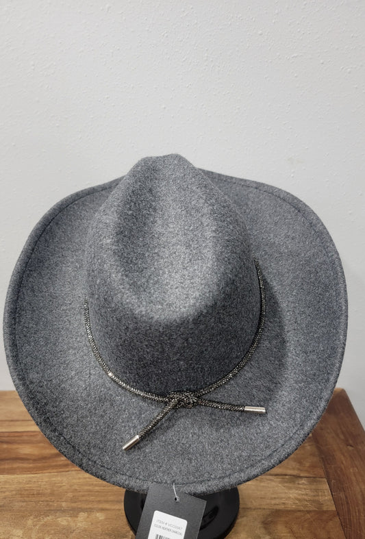 CC Beanie Western Cowboy Hat - Heather Charcoal
