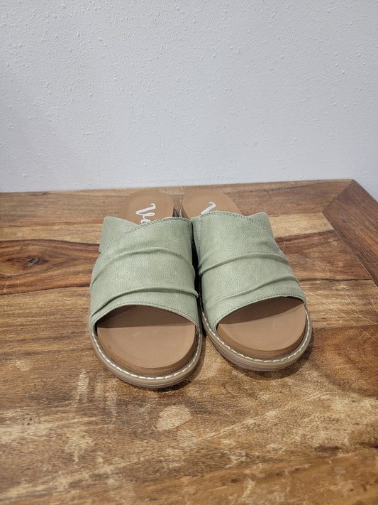 Very G Open Toe Sandal Jolene 2 - Sage
