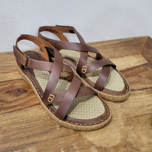Born Brown Trinidad Sport Sandals