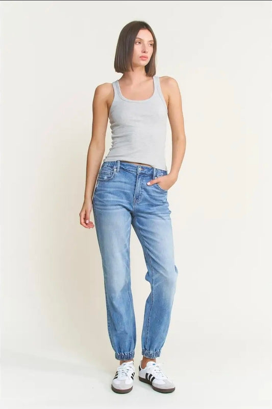 Mica Denim Super High Rise Jogger
