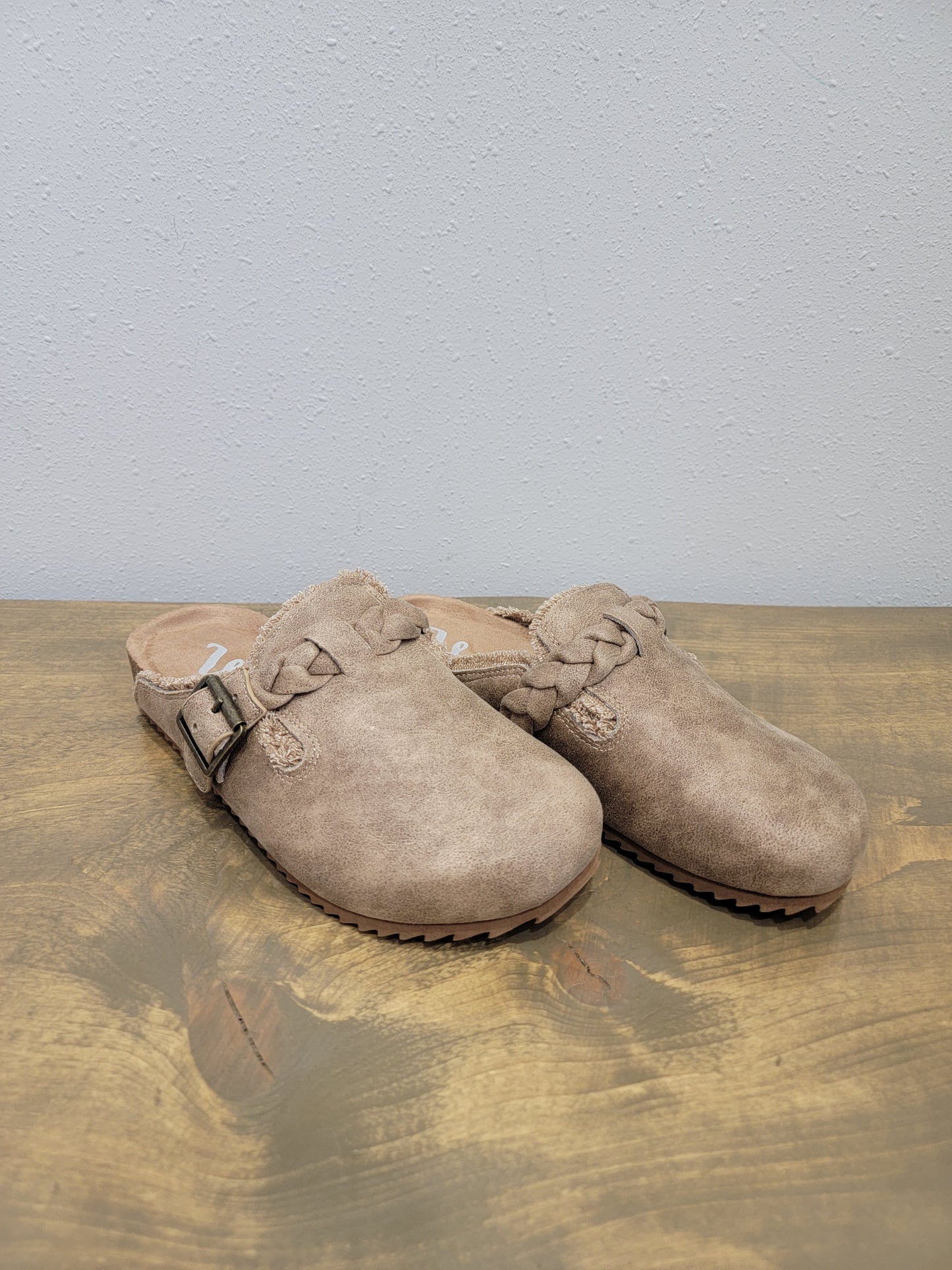 Very G Braided Slip On in Iris 2 Beige