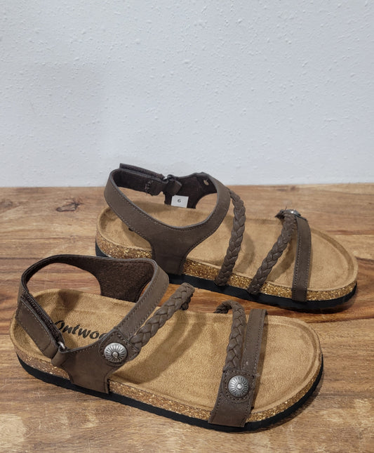 Outwoods Prime-4 Sandal - Brown