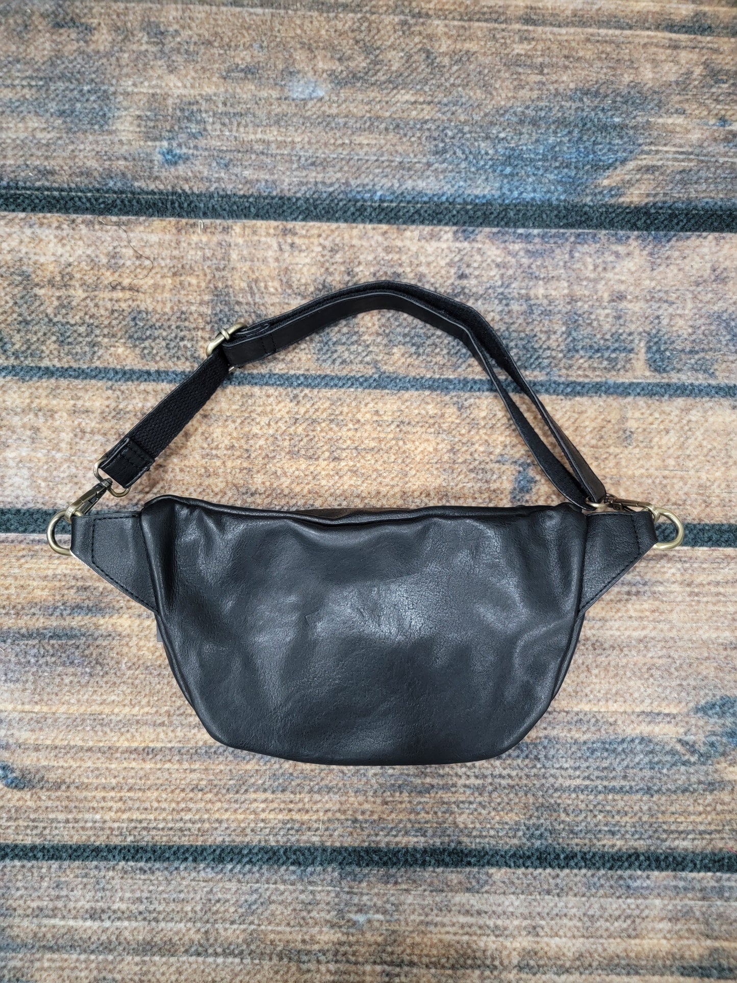 Joy Susan Black Fanny Pack