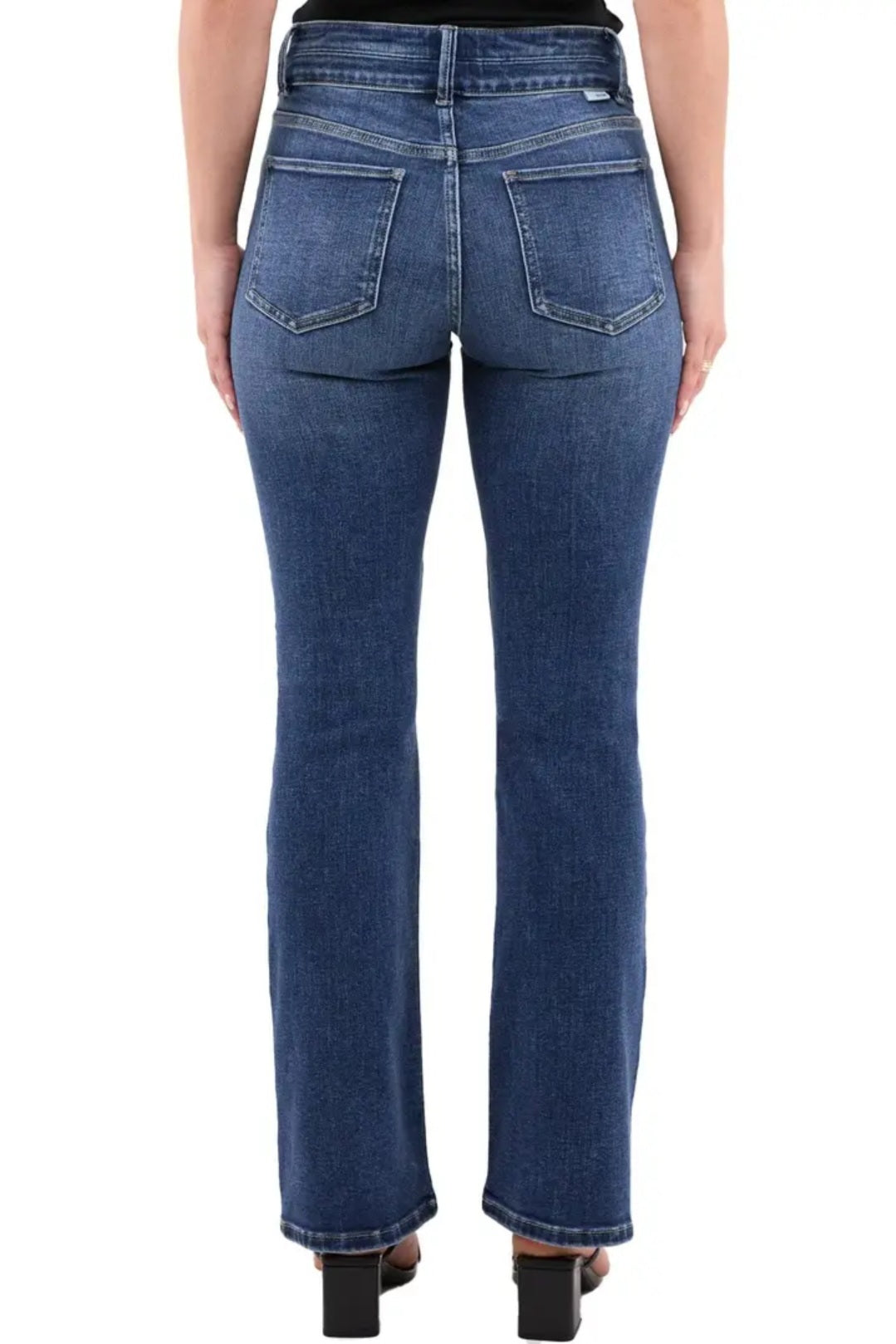 Mia High Rise 2-Button Bootcut RFM Jean