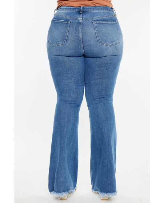 KanCan Curvy High Rise Bootcut Jean