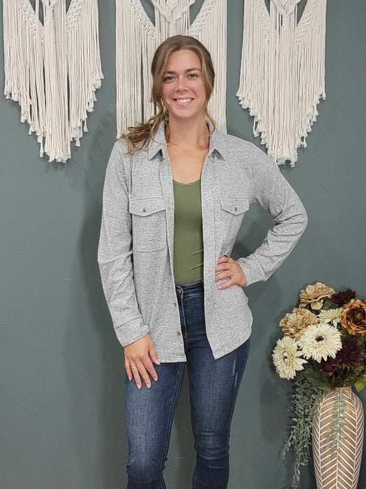 Thread and Supply Cassian Shirt - White Black Nep