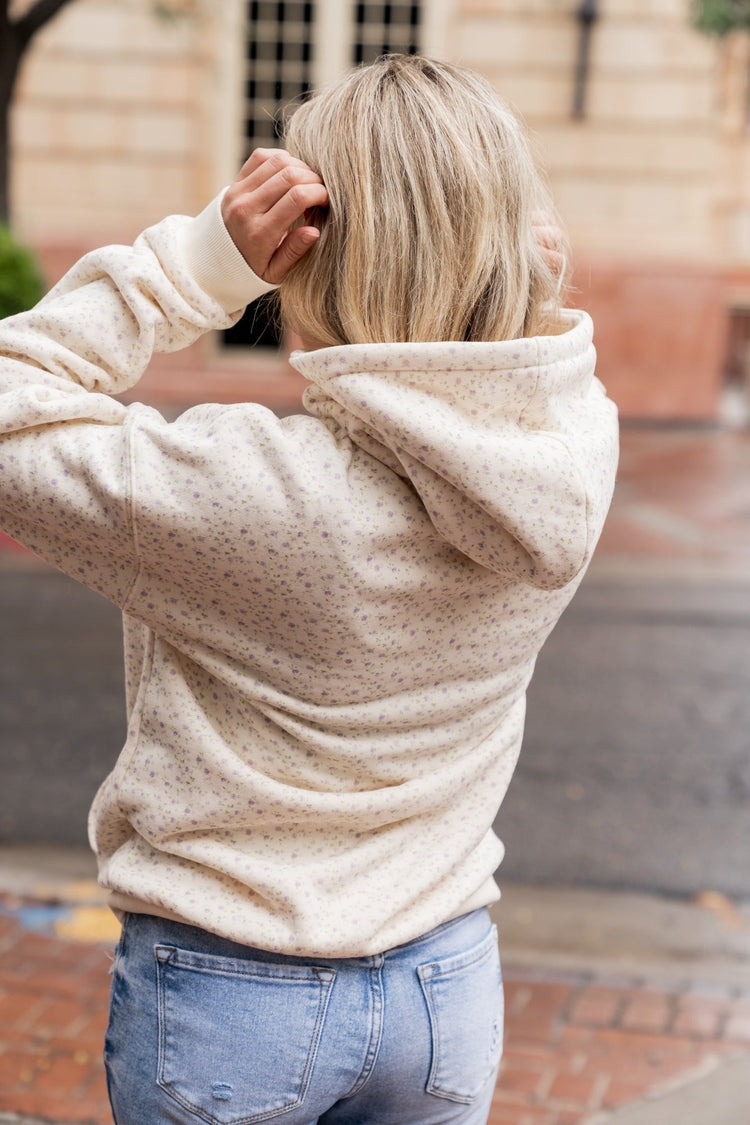 Ampersand Ave Ditsy Darling Comfort Zone Hoodie