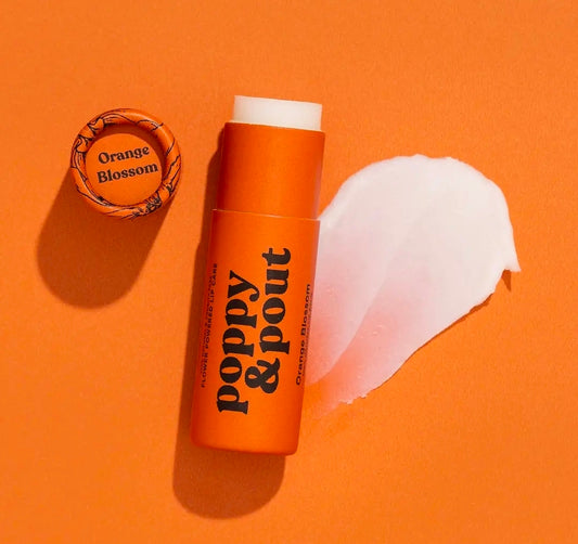 Poppy & Pout Orange Blossom Lip Balm